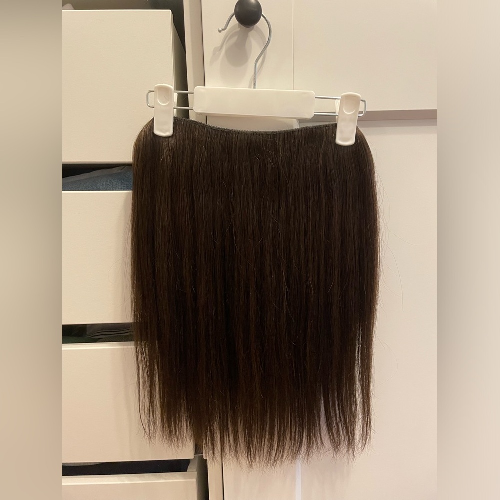 Hidden Crown Halo Hair Extension DayDream #2 Dark Brown 14 Inches